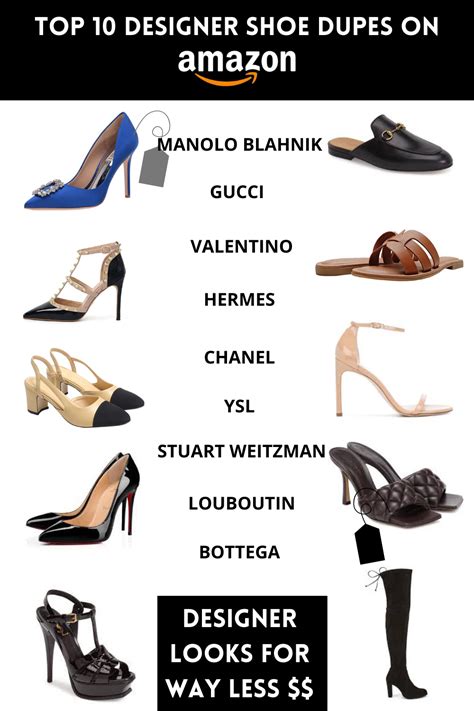 designer shoe dupes|high end designer dupes.